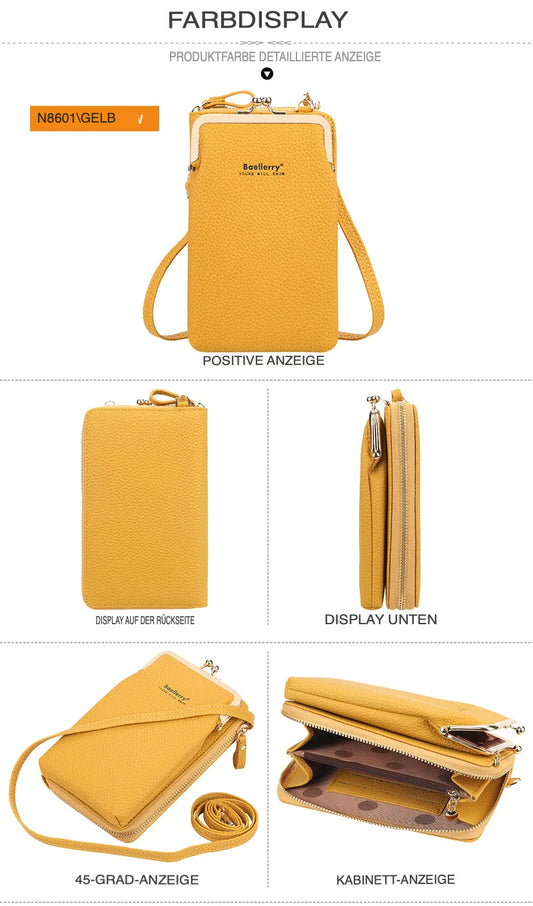 Damen Geldbörse Portemonnaie Münzfach Leder Original + Lɑbυbυ blind box